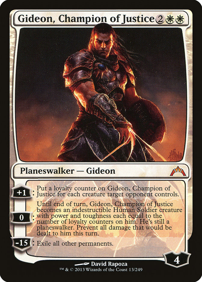 Gideon, Champion of Justice [Gatecrash] | Play N Trade Winnipeg