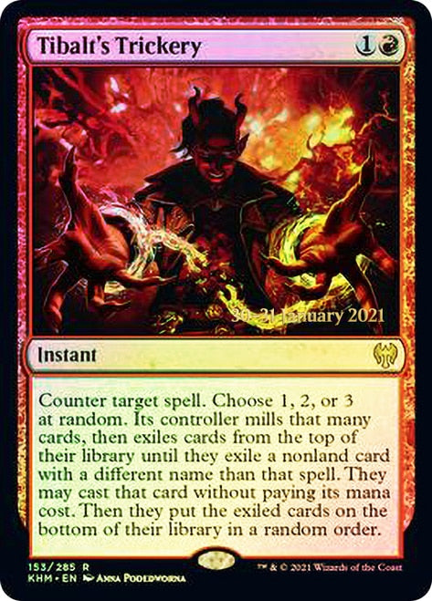 Tibalt's Trickery [Kaldheim Prerelease Promos] | Play N Trade Winnipeg