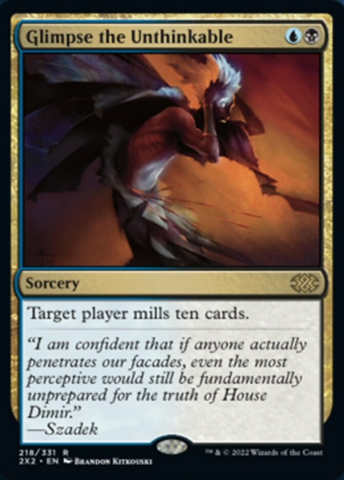 Glimpse the Unthinkable [Double Masters 2022] | Play N Trade Winnipeg
