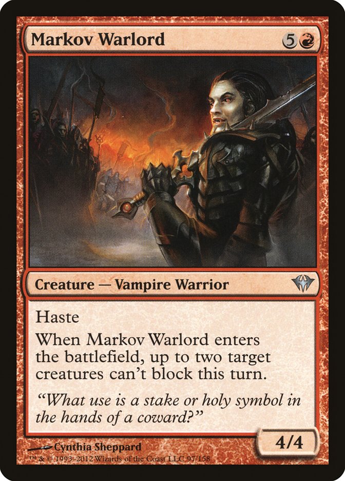 Markov Warlord [Dark Ascension] | Play N Trade Winnipeg