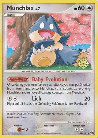 Munchlax (68/100) [Countdown Calendar Promos] | Play N Trade Winnipeg