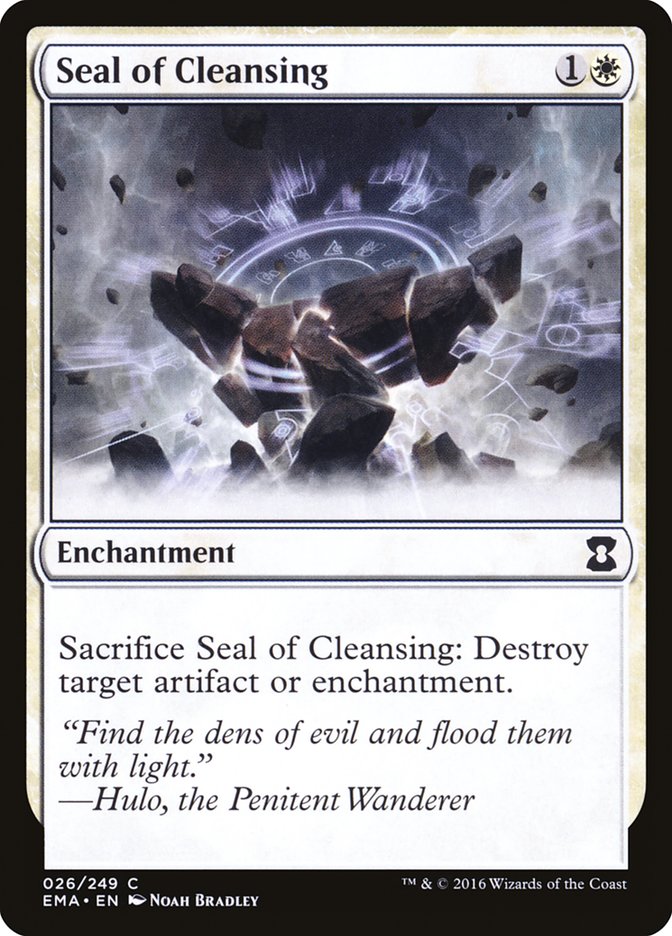 Seal of Cleansing [Eternal Masters] | Play N Trade Winnipeg