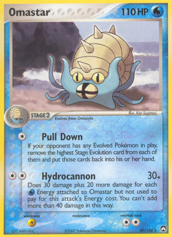 Omastar (20/108) [EX: Power Keepers] | Play N Trade Winnipeg