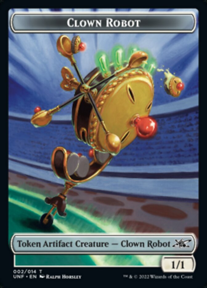 Clown Robot (002) Token [Unfinity Tokens] | Play N Trade Winnipeg