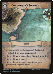 Conqueror's Galleon // Conqueror's Foothold (Buy-A-Box) [Ixalan Treasure Chest] | Play N Trade Winnipeg