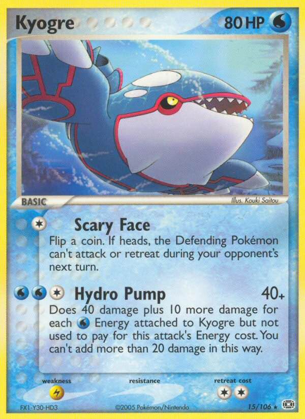 Kyogre (15/106) [EX: Emerald] | Play N Trade Winnipeg