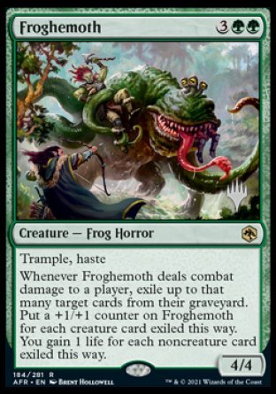Froghemoth (Promo Pack) [Dungeons & Dragons: Adventures in the Forgotten Realms Promos] | Play N Trade Winnipeg