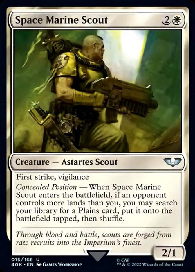 Space Marine Scout [Universes Beyond: Warhammer 40,000] | Play N Trade Winnipeg