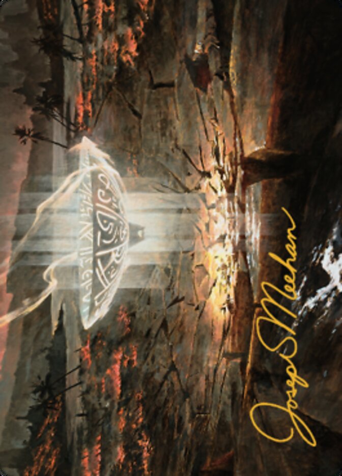 Urza's Sylex Art Card (Gold-Stamped Signature) [The Brothers' War Art Series] | Play N Trade Winnipeg