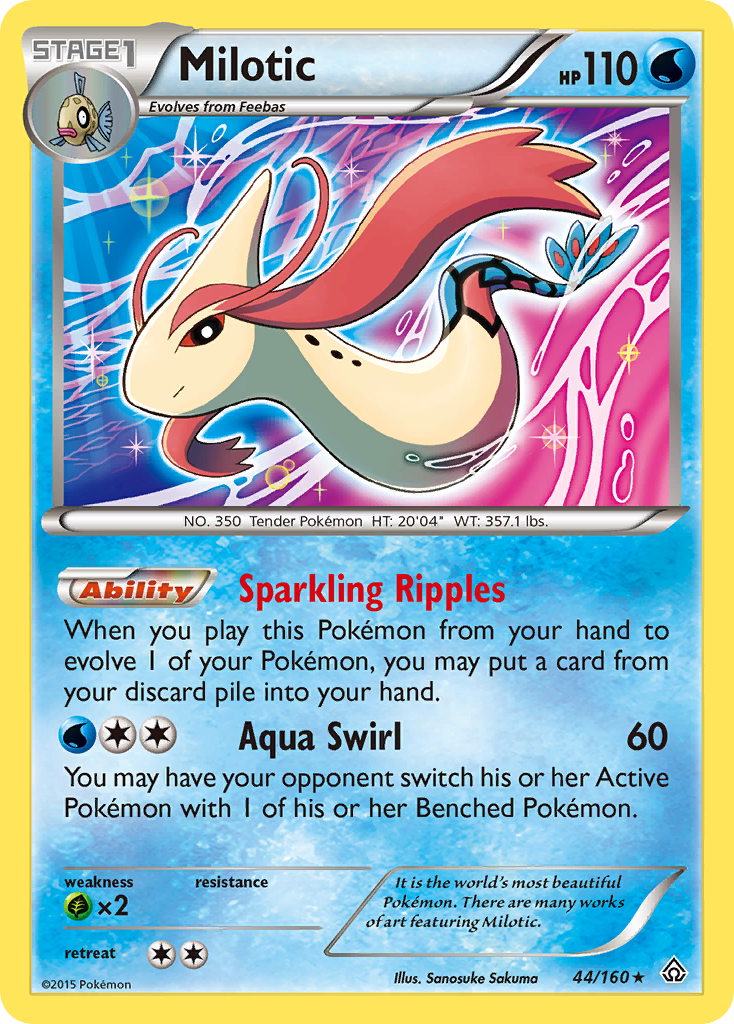 Milotic (44/160) [XY: Primal Clash] | Play N Trade Winnipeg