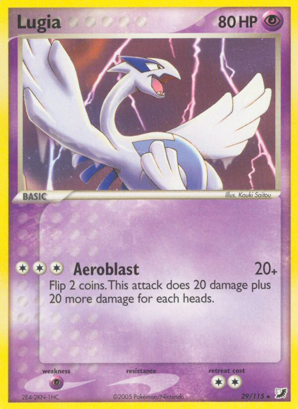 Lugia (29/115) [EX: Unseen Forces] | Play N Trade Winnipeg