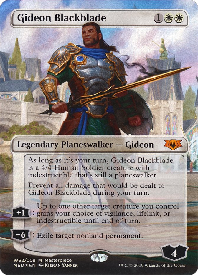 Gideon Blackblade [Mythic Edition] | Play N Trade Winnipeg