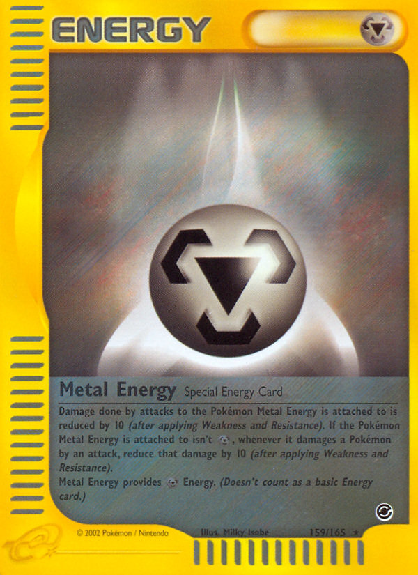 Metal Energy (159/165) [Expedition: Base Set] | Play N Trade Winnipeg