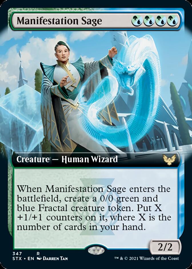 Manifestation Sage (Extended) [Strixhaven: School of Mages] | Play N Trade Winnipeg