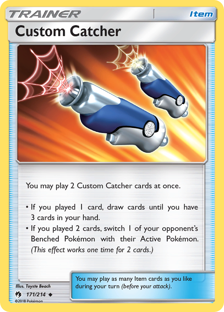 Custom Catcher (171/214) [Sun & Moon: Lost Thunder] | Play N Trade Winnipeg