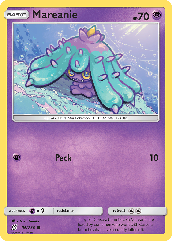 Mareanie (96/236) [Sun & Moon: Unified Minds] | Play N Trade Winnipeg