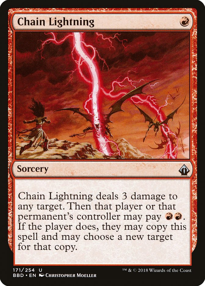 Chain Lightning [Battlebond] | Play N Trade Winnipeg