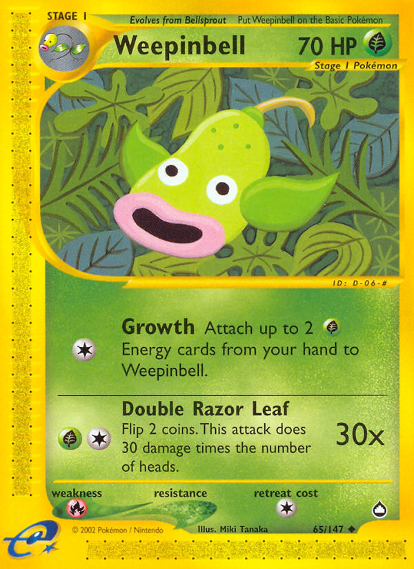 Weepinbell (65/147) [Aquapolis] | Play N Trade Winnipeg