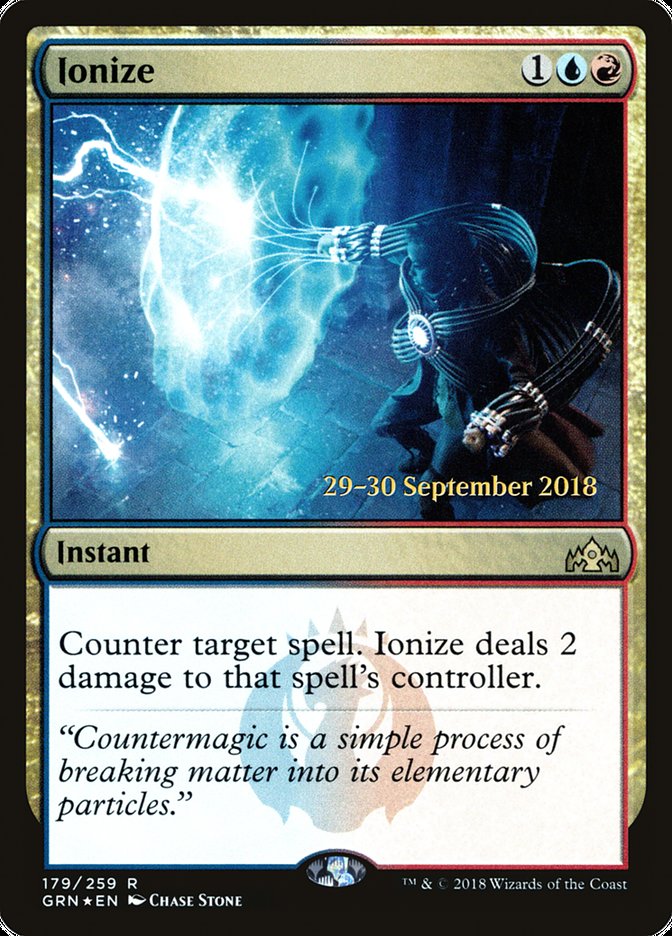 Ionize  [Guilds of Ravnica Prerelease Promos] | Play N Trade Winnipeg