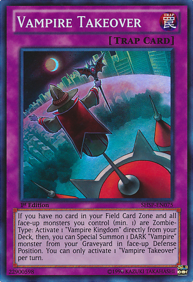 Vampire Takeover [SHSP-EN075] Super Rare | Play N Trade Winnipeg