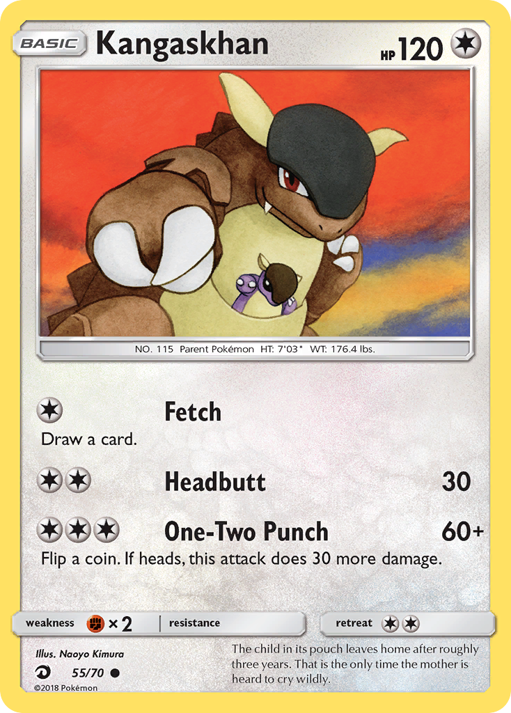 Kangaskhan (55/70) [Sun & Moon: Dragon Majesty] | Play N Trade Winnipeg