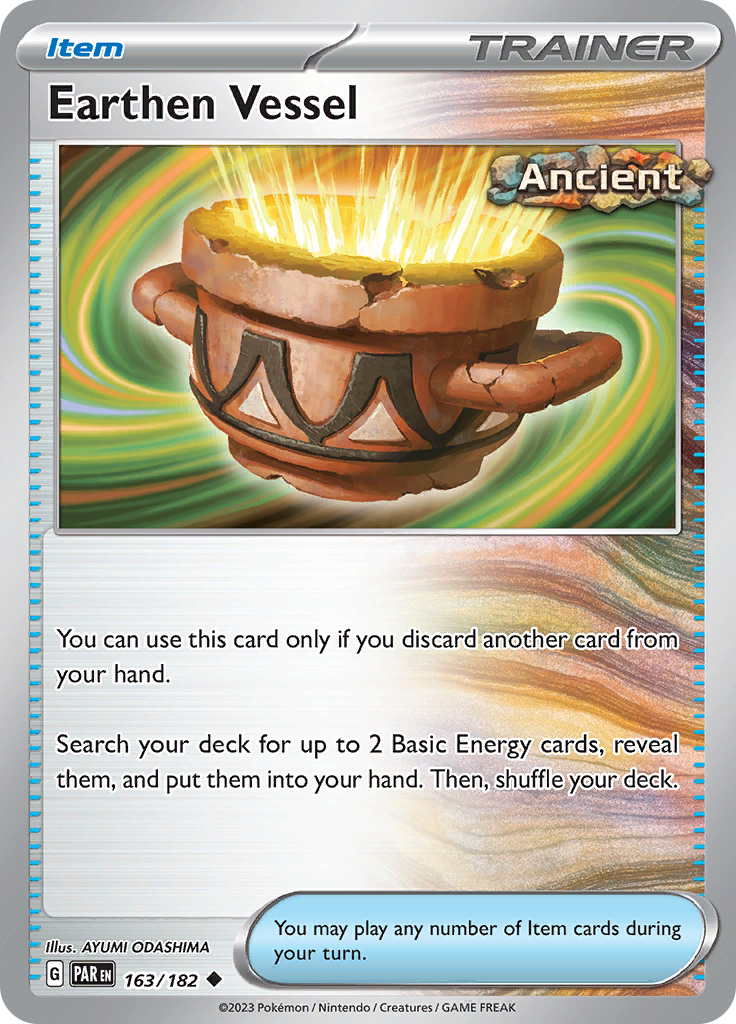 Earthen Vessel (163/182) [Scarlet & Violet: Paradox Rift] | Play N Trade Winnipeg