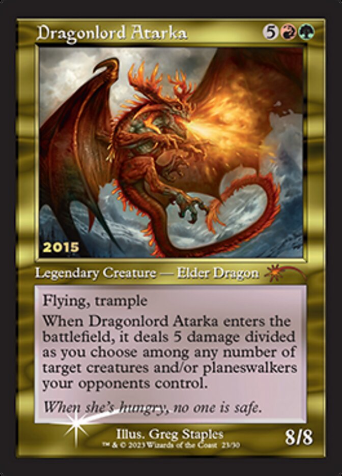 Dragonlord Atarka [30th Anniversary Promos] | Play N Trade Winnipeg