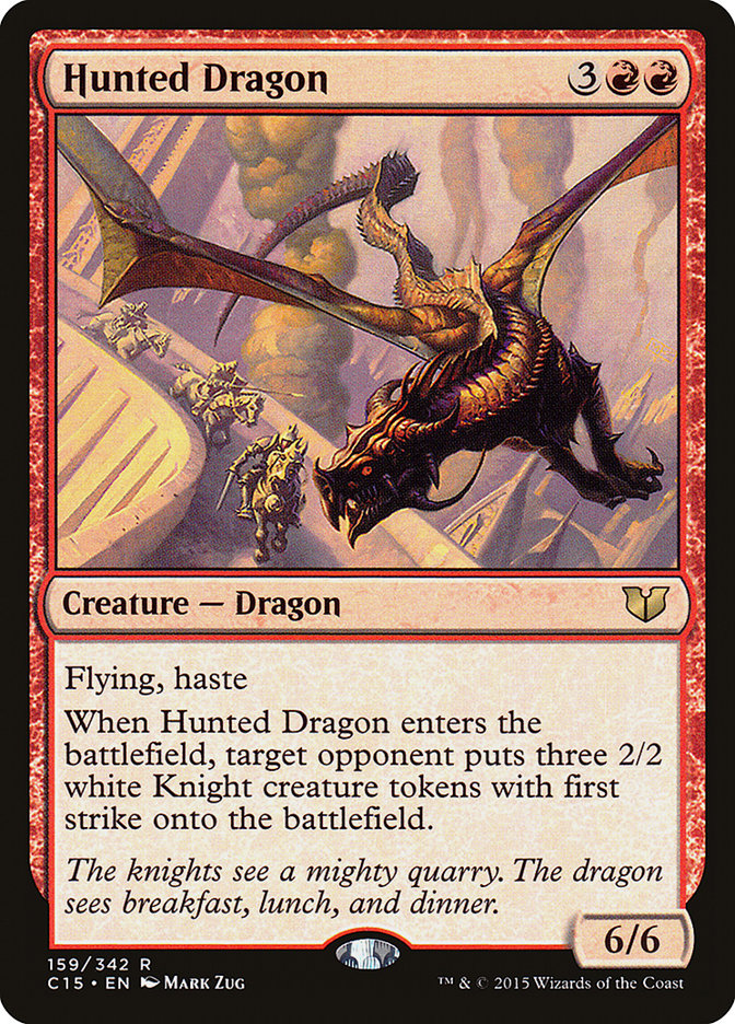 Hunted Dragon [Commander 2015] | Play N Trade Winnipeg