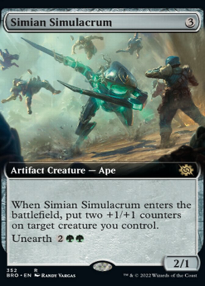 Simian Simulacrum (Extended Art) [The Brothers' War] | Play N Trade Winnipeg