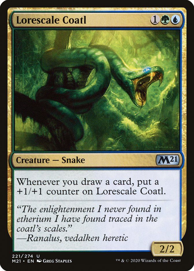 Lorescale Coatl [Core Set 2021] | Play N Trade Winnipeg