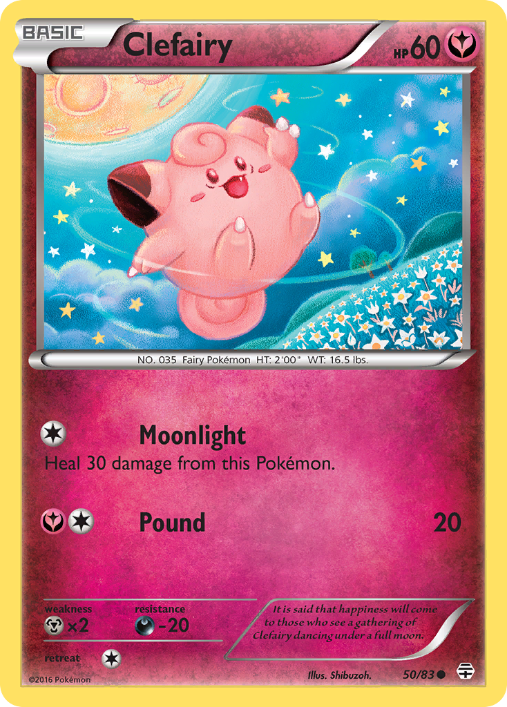 Clefairy (50/83) [XY: Generations] | Play N Trade Winnipeg