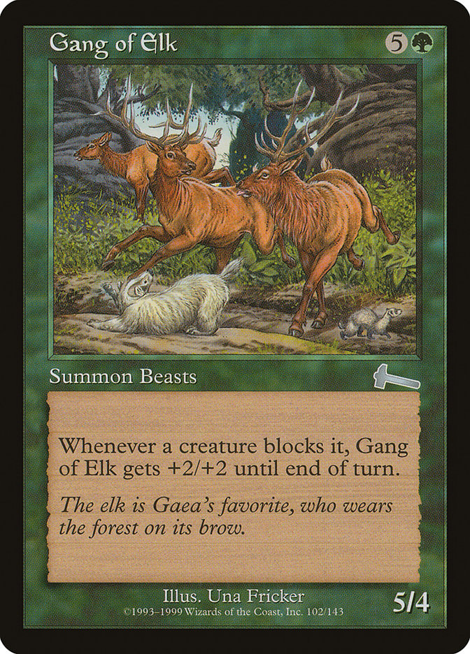 Gang of Elk [Urza's Legacy] | Play N Trade Winnipeg