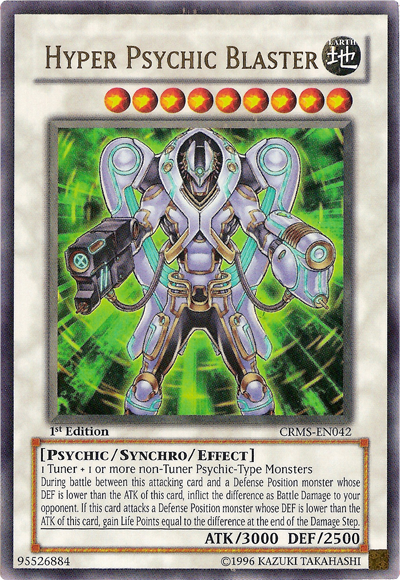 Hyper Psychic Blaster [CRMS-EN042] Ultra Rare | Play N Trade Winnipeg