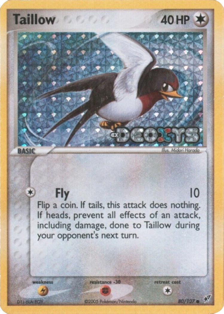 Taillow (80/107) (Stamped) [EX: Deoxys] | Play N Trade Winnipeg