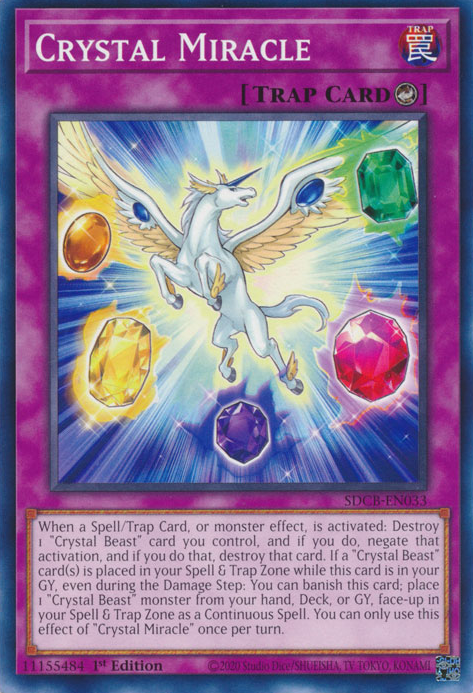 Crystal Miracle [SDCB-EN033] Common | Play N Trade Winnipeg