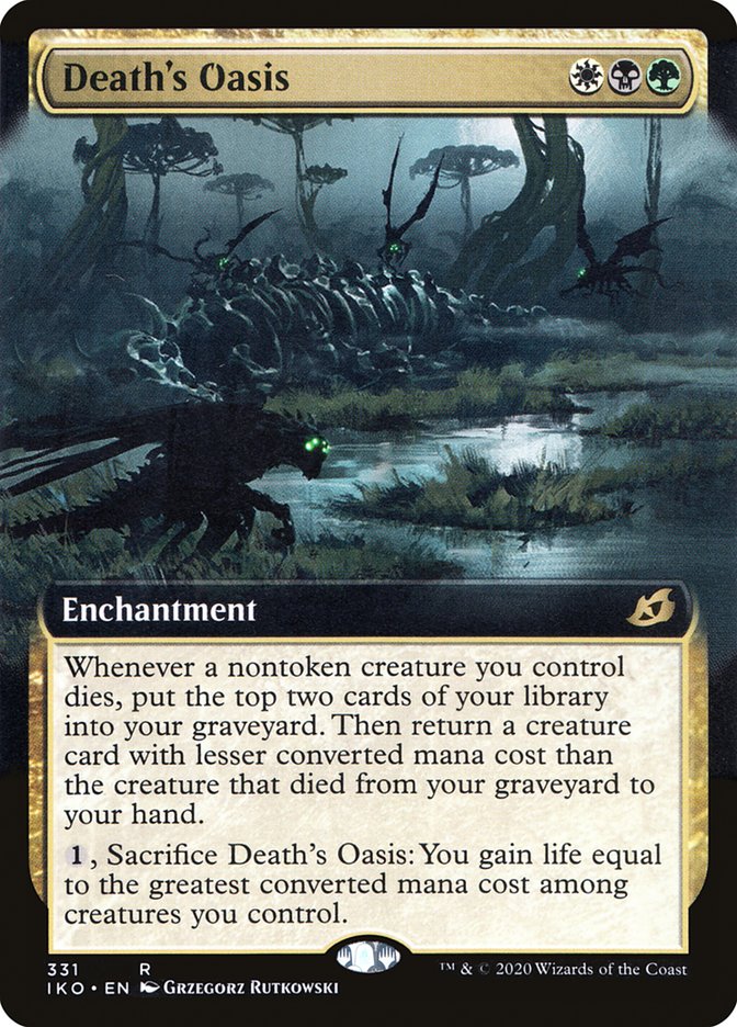 Death's Oasis (Extended Art) [Ikoria: Lair of Behemoths] | Play N Trade Winnipeg