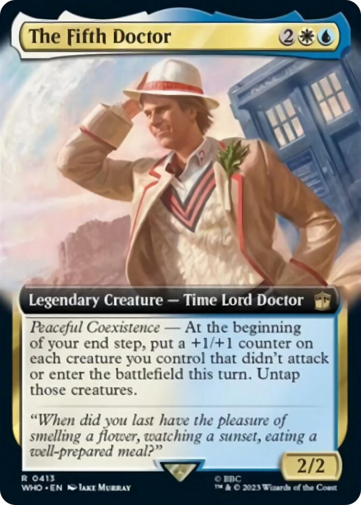 The Fifth Doctor (Extended Art) [Doctor Who] | Play N Trade Winnipeg