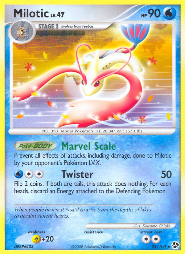 Milotic (25/106) [Diamond & Pearl: Great Encounters] | Play N Trade Winnipeg