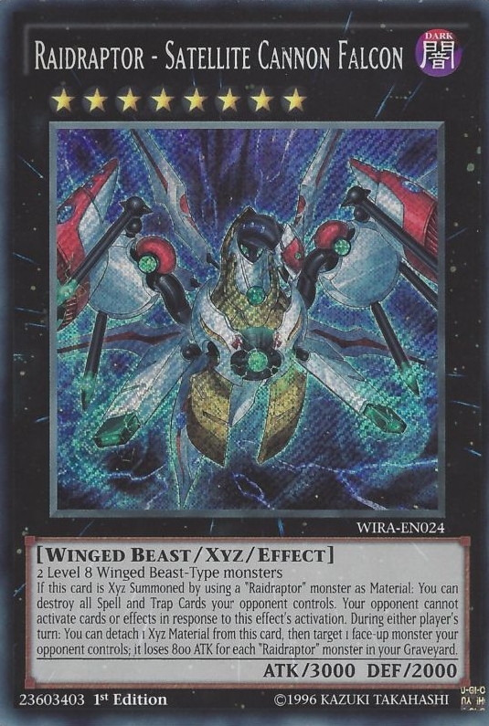 yugioh satellite cannon deck Raidraptor