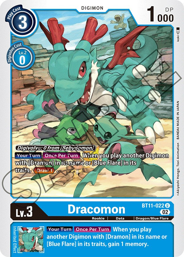 Dracomon [BT11-022] [Dimensional Phase] | Play N Trade Winnipeg