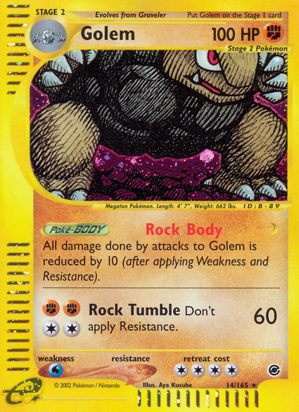 Golem (14/165) [Expedition: Base Set] | Play N Trade Winnipeg