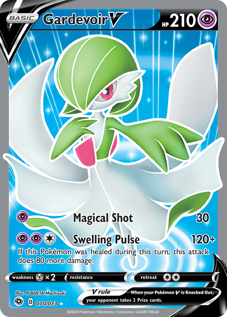 Gardevoir V (070/073) [Sword & Shield: Champion's Path] | Play N Trade Winnipeg