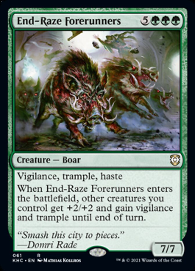 End-Raze Forerunners [Kaldheim Commander] | Play N Trade Winnipeg