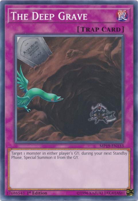 The Deep Grave [MP19-EN133] Common | Play N Trade Winnipeg
