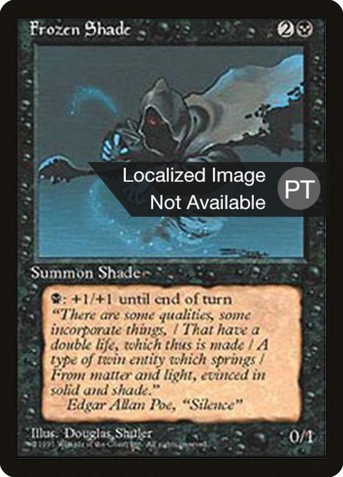 Frozen Shade [Fourth Edition (Foreign Black Border)] | Play N Trade Winnipeg