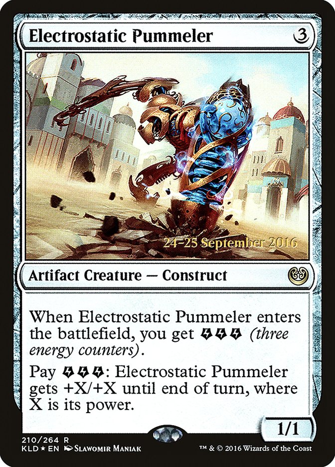 Electrostatic Pummeler  [Kaladesh Prerelease Promos] | Play N Trade Winnipeg
