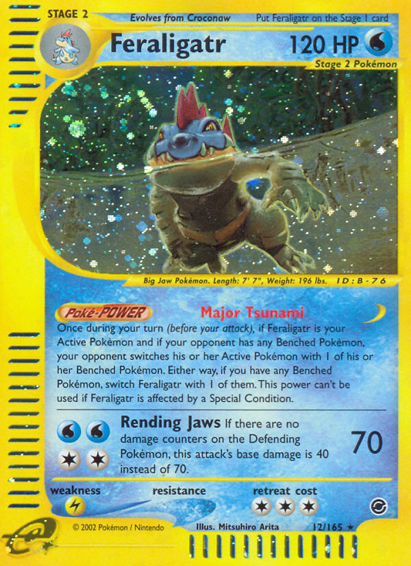 Feraligatr (12/165) [Expedition: Base Set] | Play N Trade Winnipeg