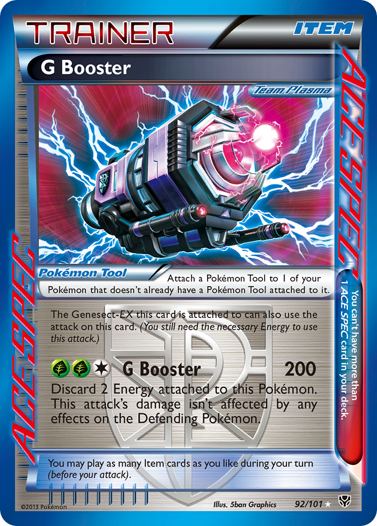 G Booster (92/101) [Black & White: Plasma Blast] | Play N Trade Winnipeg