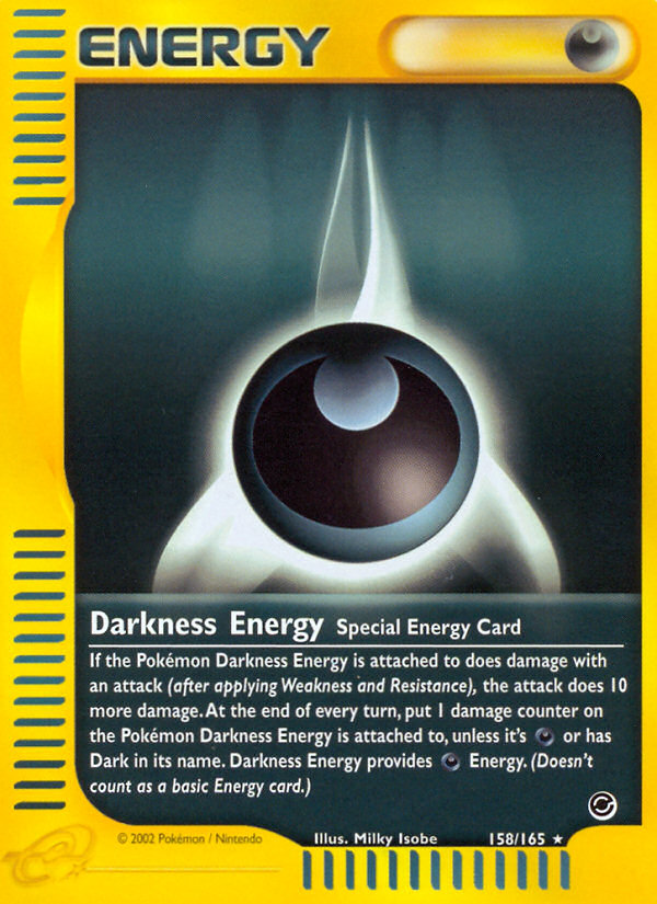 Darkness Energy (158/165) [Expedition: Base Set] | Play N Trade Winnipeg