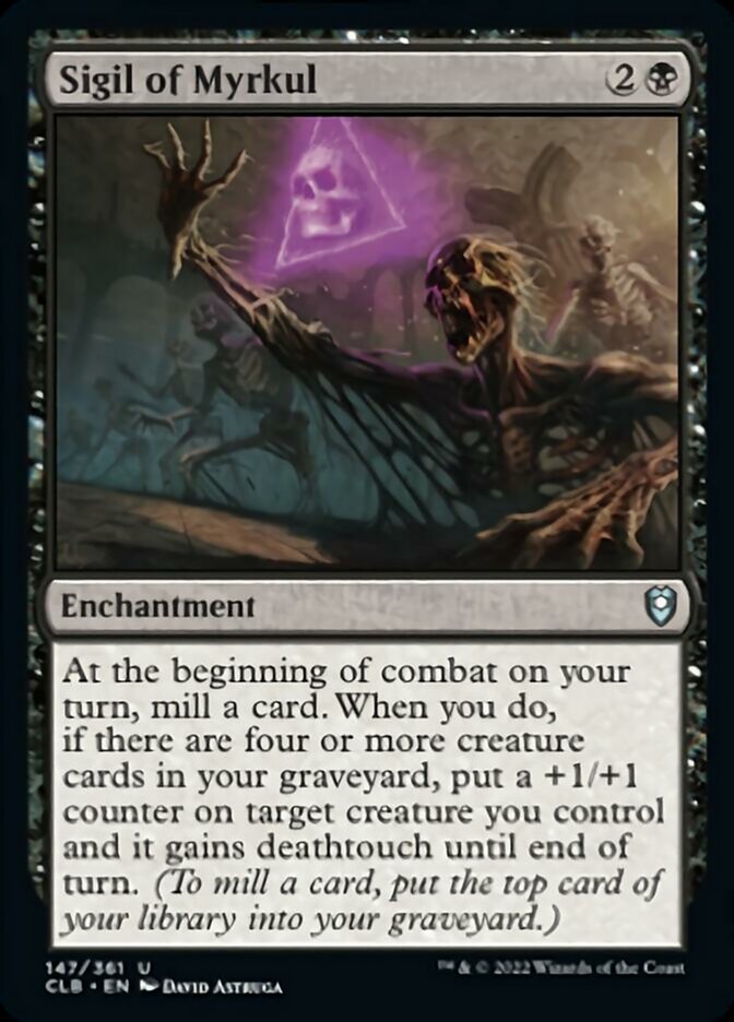 Sigil of Myrkul [Commander Legends: Battle for Baldur's Gate] | Play N Trade Winnipeg